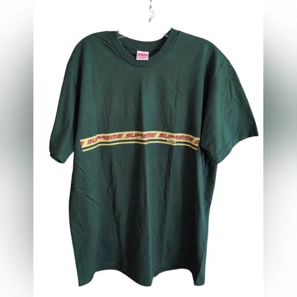 NWot Supreme Hard Goods Tee "Dark Green" - Picture 2 of 4
